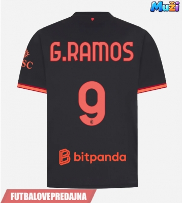 Lacne Muži Futbalové dres AC Milan Goncalo Ramos #9 2026-27 Krátky Rukáv - Tretina